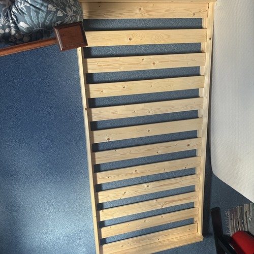 Single bed frame and mattress - single,