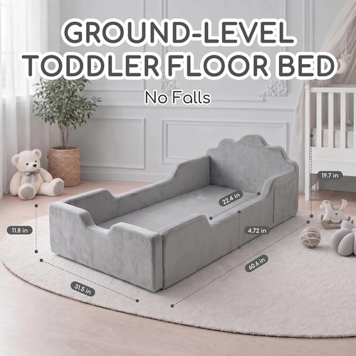 Toddler floor bed - no, assembly