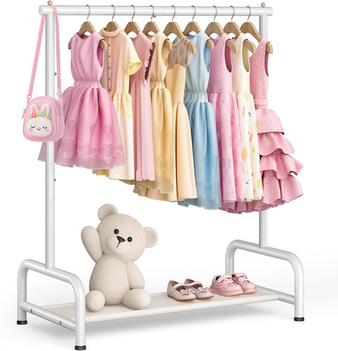Kids clothing rack with bottom - kids,