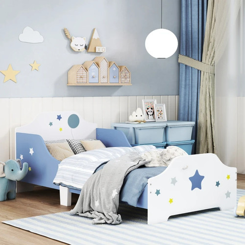 Kids bed 140x70cm space theme - kids,