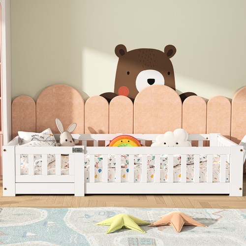 Toddler floor bed - floor,