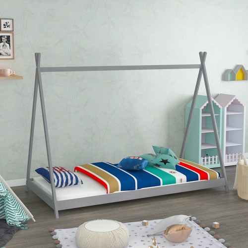 Kids house bed frame single - frame,