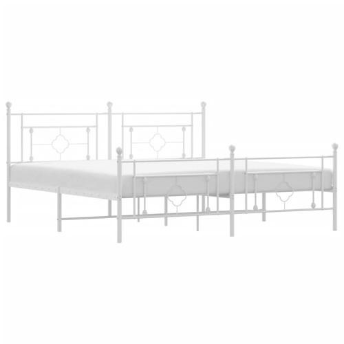 Metal bed frame home bedroom - bed,
