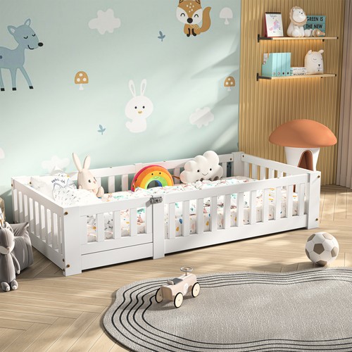 Toddler floor bed 90x190cm - floor,