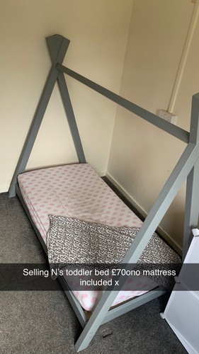 Studio toddler floor bed with - bed,